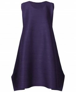 Pleats Please Dresses Sunset Purple Dress