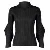 Pleats Please Black Blast Top Tops