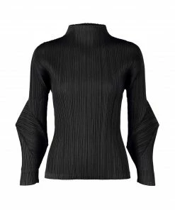 Pleats Please Black Blast Top Tops