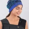 Mieko Mintz Stripe Rallis Kantha Patchwork Hat Mieko Mintz