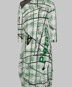 STUDIO RUNDHOLZ Printed Tunic Dress Dresses