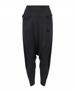 ALEMBIKA Black Drop Pant Pants