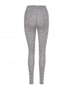 ALEMBIKA Gray Animal Legging Pants