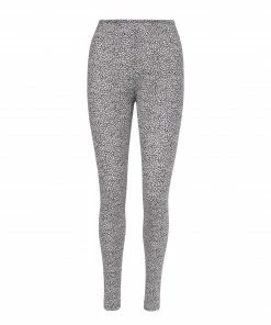 ALEMBIKA Gray Animal Legging Pants