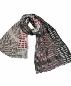 Nuno Accessories Bean Scatter Half Shawl
