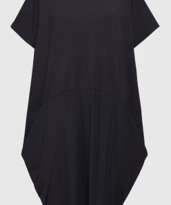 ALEMBIKA Tekbika Black Cotton Stretch Dress