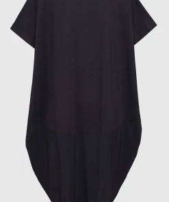 ALEMBIKA Tekbika Black Cotton Stretch Dress
