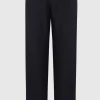 ALEMBIKA Black Tekbika Drawstring Waist Nylon Pants