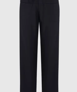 ALEMBIKA Black Tekbika Drawstring Waist Nylon Pants