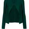 Pleats Please Monthly Colors March Cardigan Deep Green Tops