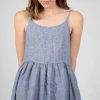 CP SHADES Blue Chambray Hazel Dress