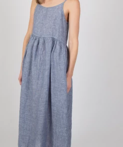 CP SHADES Blue Chambray Hazel Dress