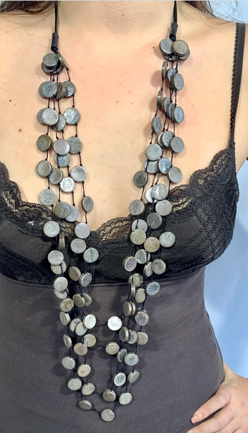 Escape From Paris Escape From Paris Long Adjustable Multi Strand 1 Escape From Paris Escape From Paris Long Adjustable Multi Strand