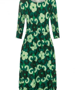 Alquema 3/4 Sleeve Smash Pocket Dress Dresses