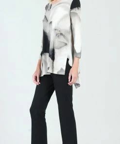 CLARA S. Watercolor Tunic Tops