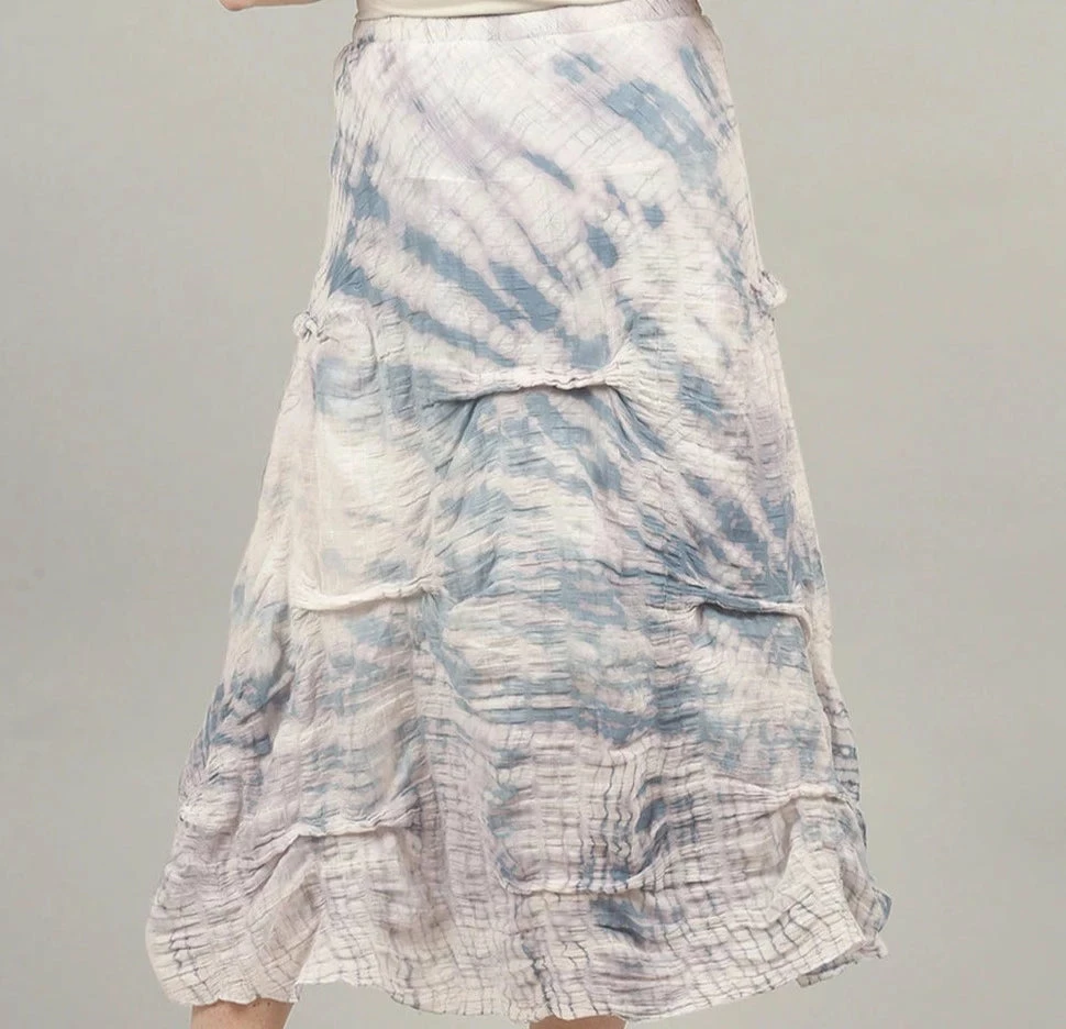 LUNA LUZ Blue Ice Gigi Skirt 2 LUNA LUZ Blue Ice Gigi Skirt