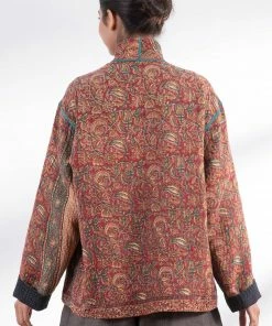 Mieko Mintz Vintage Cotton Kantha Blouson Jackets