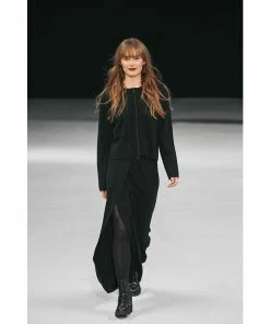 BITTE KAI RAND Skirts Watashi Black Wool Skirt