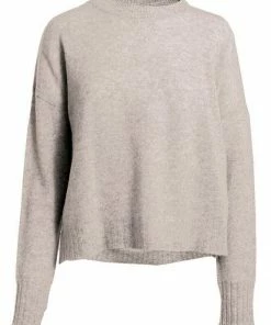 MINNIE ROSE Oversize Cashmere Crew