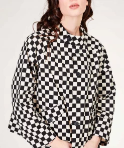 Baci Checker Print Jacket