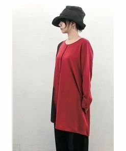 MOYURU Long Sleeve Tunic Dress Dresses