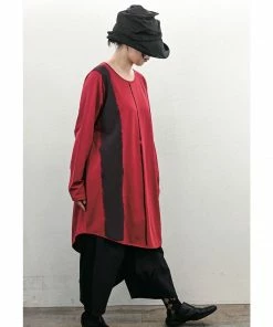 MOYURU Long Sleeve Tunic Dress Dresses