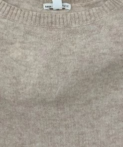 MINNIE ROSE Cropped Longsleeve Boyfriend Cashmere Sweaters