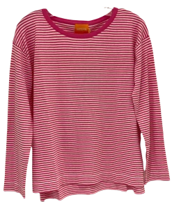 Brodie Cashmere Tops Oceana Stripe