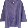 MSQUARE Tops Button Front Long Shirt