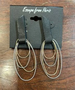 Escape From Paris Silver And Gold Ovals Accessories