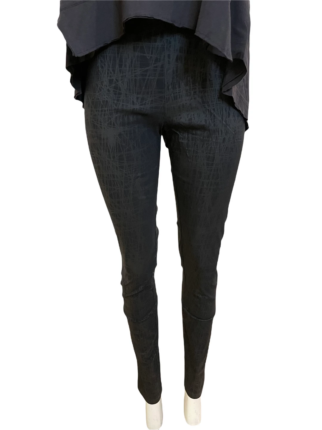 STUDIO RUNDHOLZ Slim Leg Pants With Print 1 STUDIO RUNDHOLZ Slim Leg Pants With Print