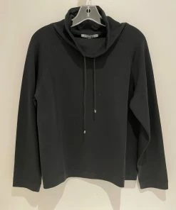 Elliot Lauren Funnel Neck Ponte Top Tops