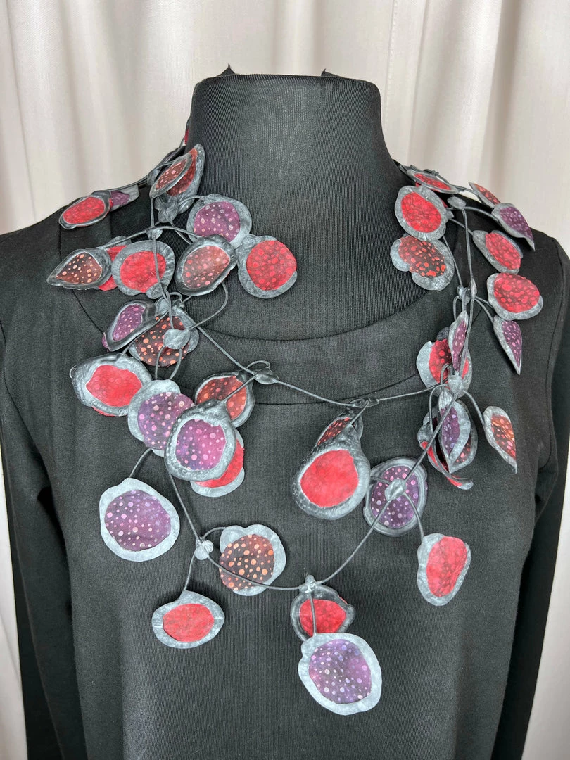 Annemieke Broenink Batik Necklace Accessories 1 Annemieke Broenink Batik Necklace Accessories