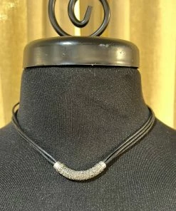 Escape From Paris Cord Bar Necklace