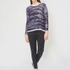 KOKUN Sweaters Bamboo Cashmere Print