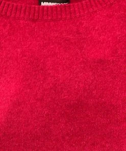 MINNIE ROSE Cropped Longsleeve Boyfriend Cashmere Sweaters