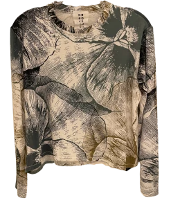 HEYNE BOGUT L/S Crop Tee