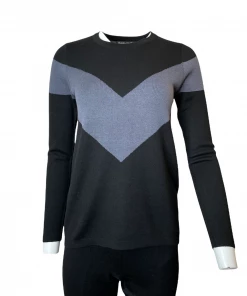 PEACE OF CLOTH Colorblock Slate Sweater