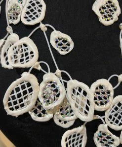 Annemieke Broenink Mesh Crystals Necklace