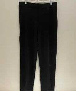 Elliot Lauren Ponte Pant With Pleated Cuff Hem