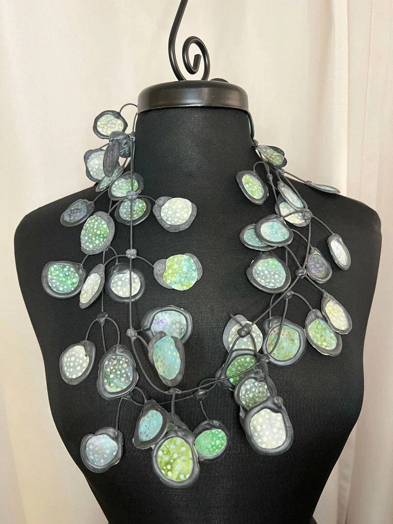 Annemieke Broenink Batik Necklace Accessories 12 Annemieke Broenink Batik Necklace Accessories