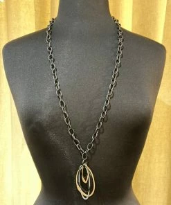 Escape From Paris Long Black Chain