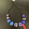 Mieko Mintz Mieko Mintz Vintage Silk Kantha Nuts Short Necklace