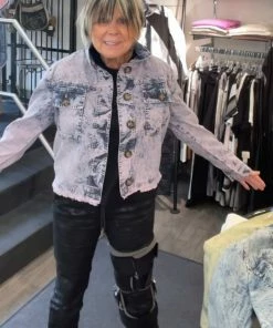 ZENARA Jackets Jean Jacket