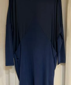 QNEEL Navy Triangle Dress Dresses