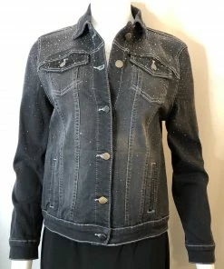 Picadilly Sparkly Denim Jacket