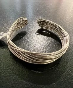 CHANOUR Pewter Wire Bracelet Accessories