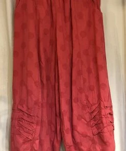 Dress To Kill Pants RED DOTS MULTI FOLD PANT