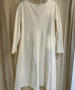 BETTINA RIEDEL Dresses White Long Sleeve Hanky Dress