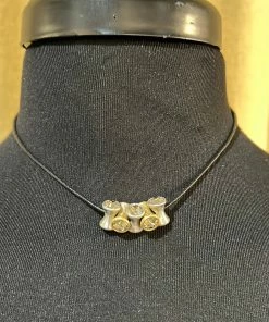 Escape From Paris Black Chord Necklace